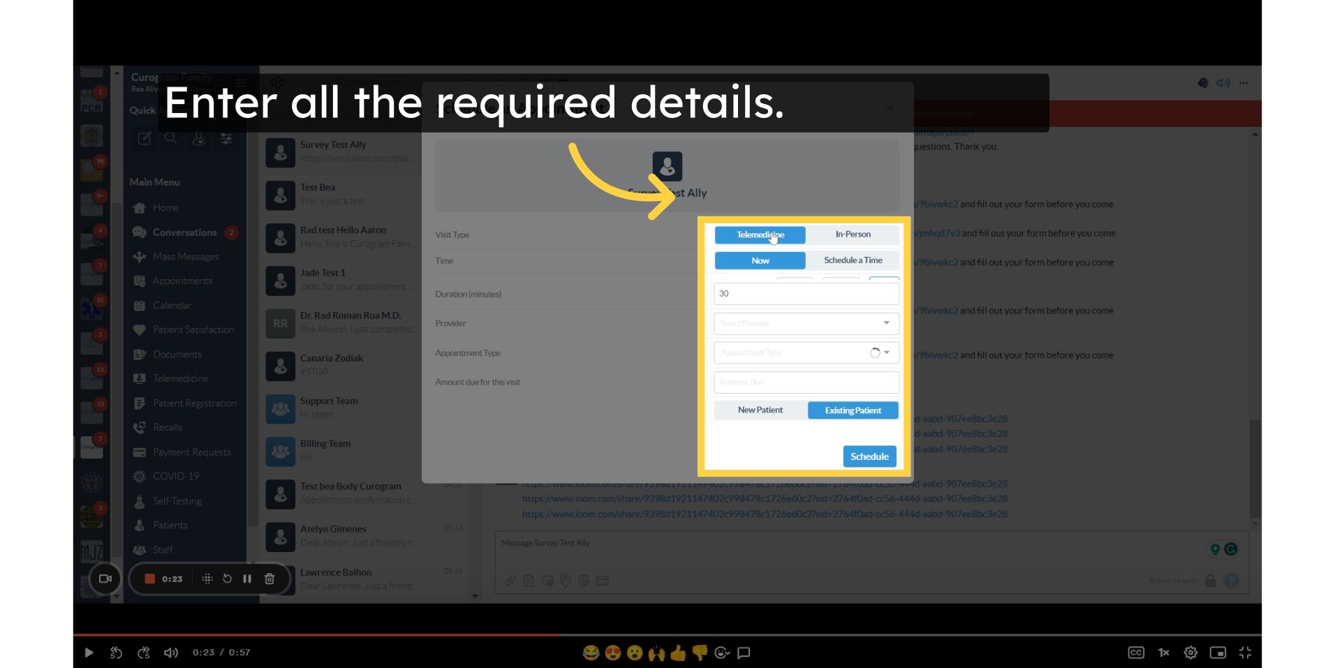 Enter all the required details.